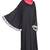 Black Plain Polyester Abaya