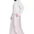Light Pink Plain Polyester Abaya