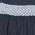 Navy Blue Plain Crepe Abaya