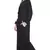 Black Plain Cotton Abaya