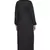Black Plain Cotton Abaya
