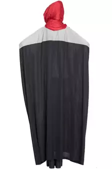 Black Plain Polyester Abaya