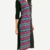 Black Viscose Rayon Three Quarter Sleeves V Neck stitched kurtas and kurtis