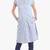 Blue Viscose Rayon Short Sleeves V Neck stitched kurtas and kurtis