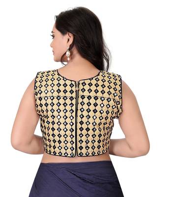 Black Embriodered Bangalori Blouse 2