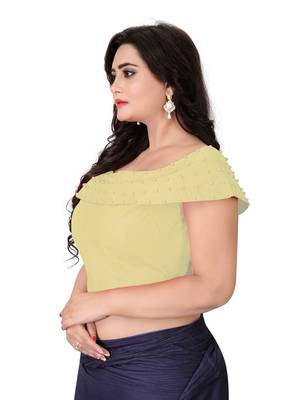Beige Pearls Fantom Blouse 3