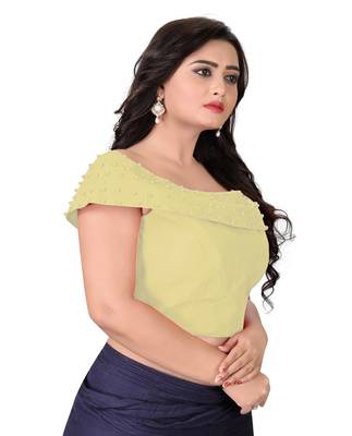 Beige Pearls Fantom Blouse 4