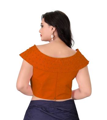 Orange Pearls Fantom Blouse 2