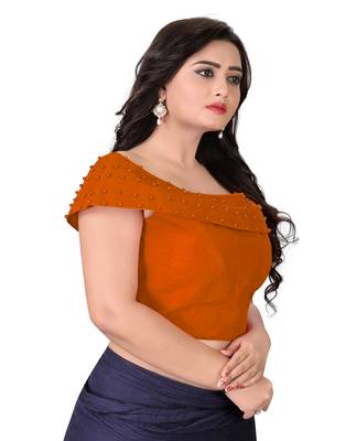 Orange Pearls Fantom Blouse 4