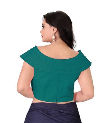 Turquoise Pearls Fantom Blouse 2