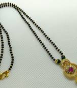 Multicolor zircon   mangalsutra