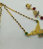 Multicolor zircon   mangalsutra