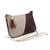 PU Leather Made Brown Color Detachable  Sling Bag For Women's & Girls
