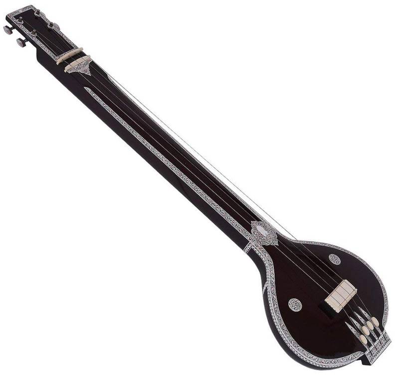 Tanpura, Tambura, Tanpuri, 4 Main String Gear Tuning Peg, Tun Wood