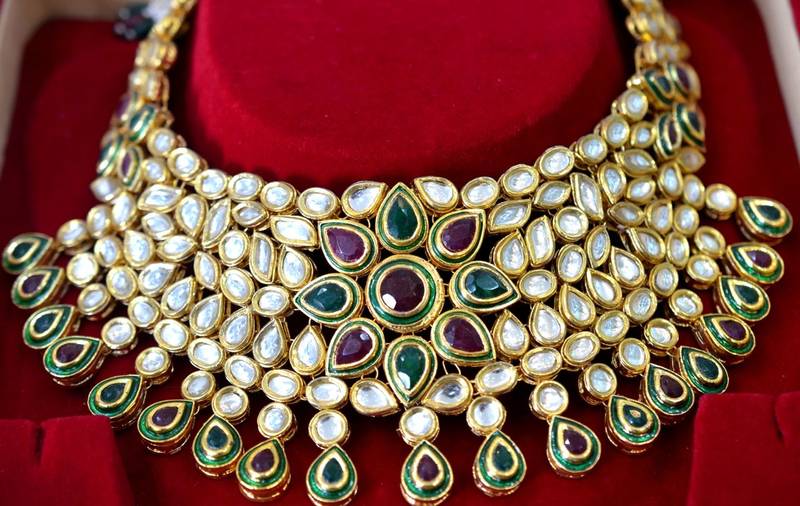 Kundan full bridal set Clearance