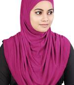 MyBatua Magenta Two Piece Al-Amira Viscose Jersey Hijab