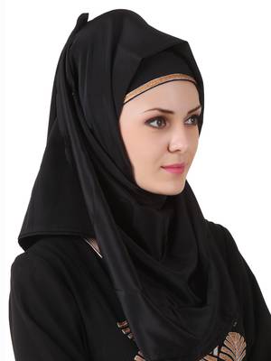 MyBatua Annam Black Nida Hijab 1