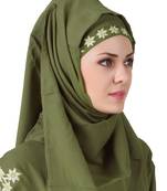 MyBatua Afsa Green Rayon Hijab