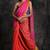 Bi Color Pure Cotton Saree With Woven Pallu