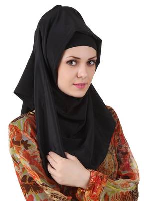 MyBatua Daania Black Nida Hijab 1