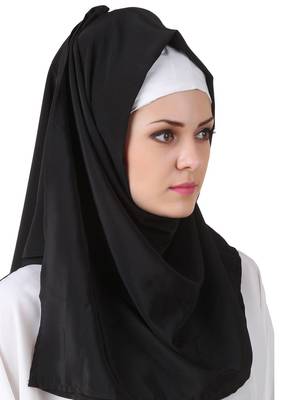 MyBatua Norhan Black Nida Dubai Hijab 1