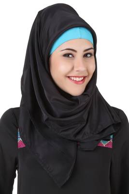 MyBatua Rima Black Nida Hijab 1