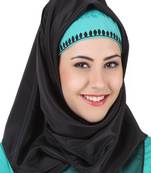 MyBatua Manab Fancy Black Nida Hijab