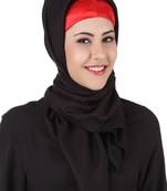 MyBatua Batrisyia Black Rayon Hijab