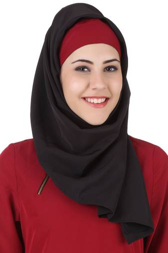 MyBatua Nahleejah Black Nida Hijab