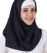 MyBatua Eiman Navy Blue Kashibo Hijab