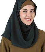MyBatua Jihan Dark Green Kashibo Hijab