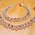 White Agate Anklets