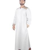 White Plain Cotton Galabiyyas