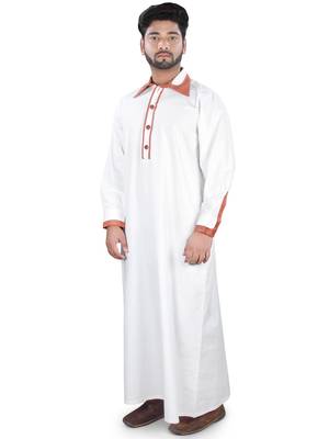 White Plain Cotton Galabiyyas 1