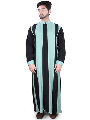 Blue Plain Rayon Galabiyyas 1