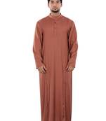 Red Plain Rayon Galabiyyas