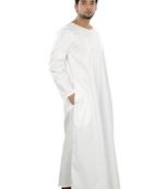White Plain Cotton Galabiyyas