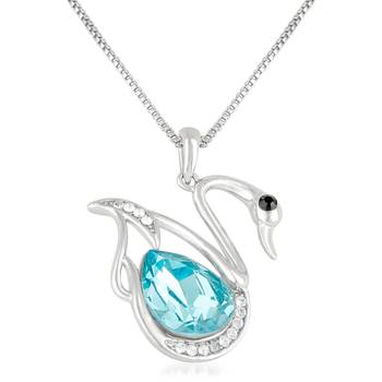 Blue swarovski crystal pendants 1