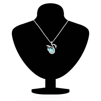 Blue swarovski crystal pendants 2