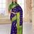 Blue Woven Art Silk Saree With Blouse