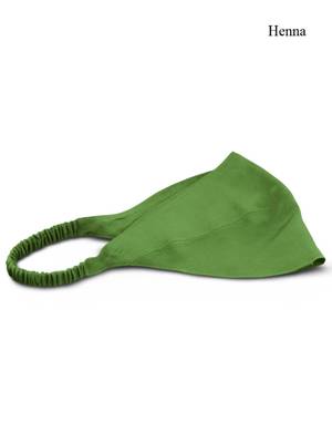 MyBatua Henna Green Crepe Under Hijab Band 1
