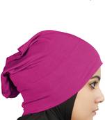MyBatua Magenta Viscose Jersey Under Hijab Cap