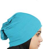 MyBatua Turquoise Viscose Jersey Under Hijab Cap