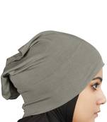 MyBatua Charcoal Viscose Jersey Under Hijab Cap