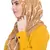 Yellow Cotton Islamic Hijab