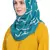 Green Cotton Islamic Hijab