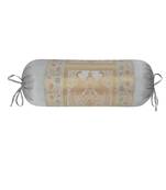 Lal Haveli Living Room Decorative Round Bolster Pillow Covers 30 x 15 inch