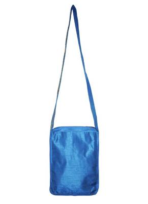 Lal Haveli Elegant Elephant Work Design Handmade Silk Rajasthani Bag 10 x 15 inch 4