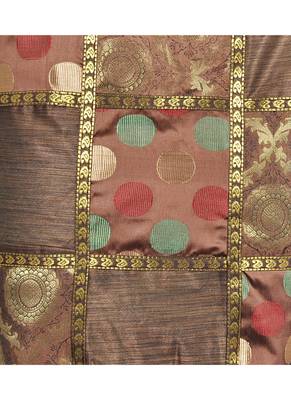 Lal Haveli Elegant Handmade Silk Patchwork Bag 12 X 15 inch 3