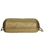 Lal Haveli Room Decorative Handmade Silk Bolster Cushion Covers for Gift Item 30 X 15 inches